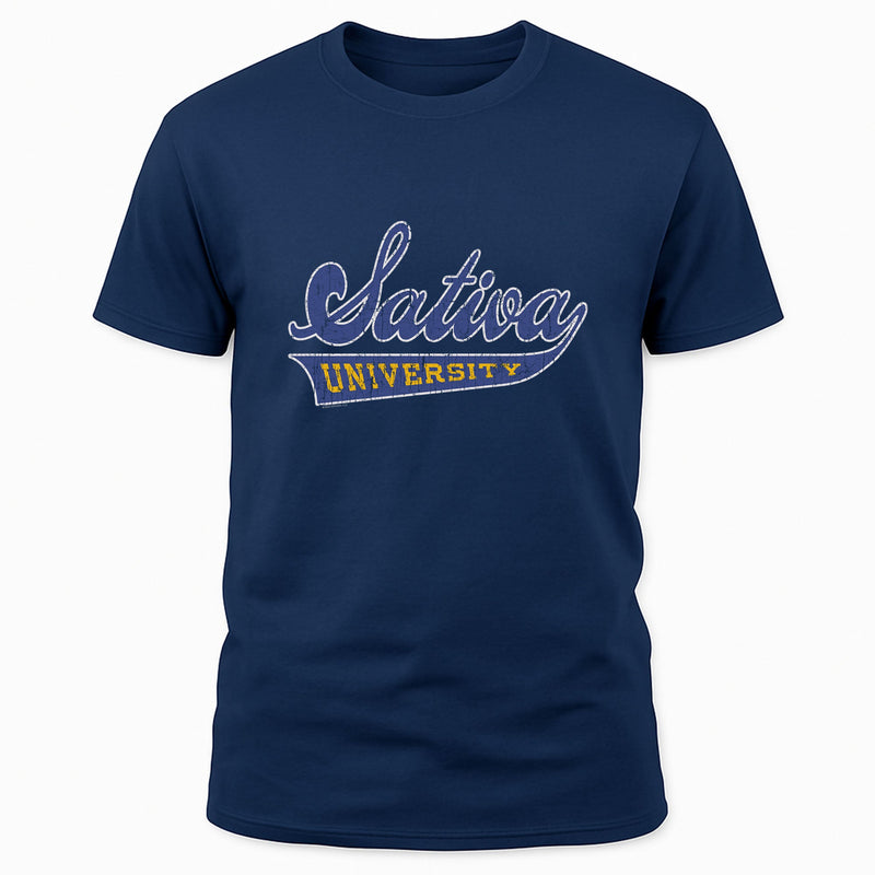 Varsity Script Sativa University