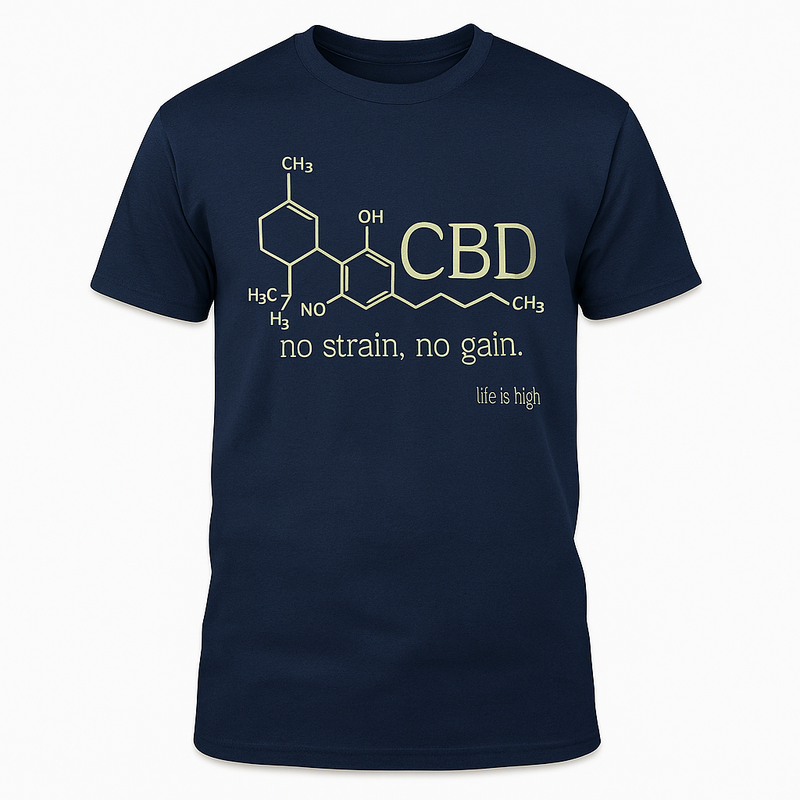 Camiseta unisex CBD sin esfuerzo sin ganancia