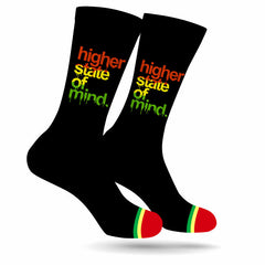 CALCETINES NEGROS HSOM RASTA
