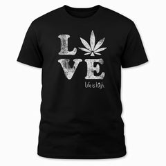 LOVE (Distressed Leaf O)