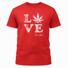 LOVE (Distressed Leaf O)