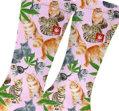 SMOKE MEOWT MARIJUANA SOCKS
