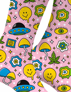 Stay Weird WEED SOCKS