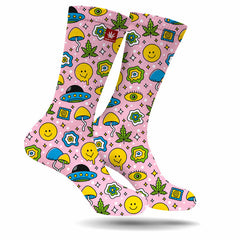 Stay Weird WEED SOCKS