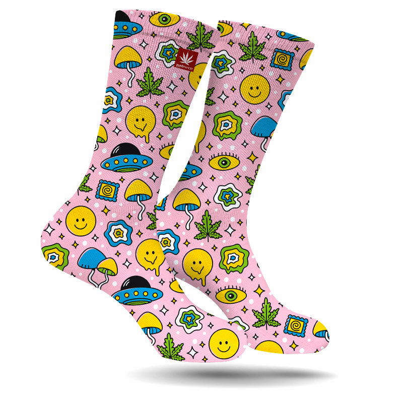 Stay Weird WEED SOCKS