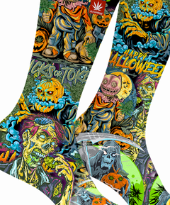 CALCETINES DE FELIZ HALLOWEED